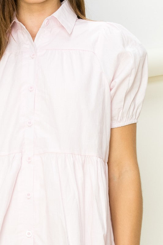 Not Your Girl Tiered Mini Dress