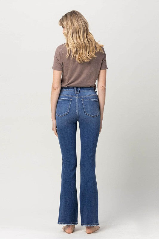 High-Rise Bootcut Jeans