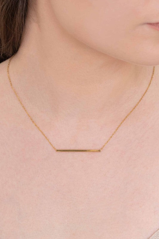 Minimalist Bar Necklace