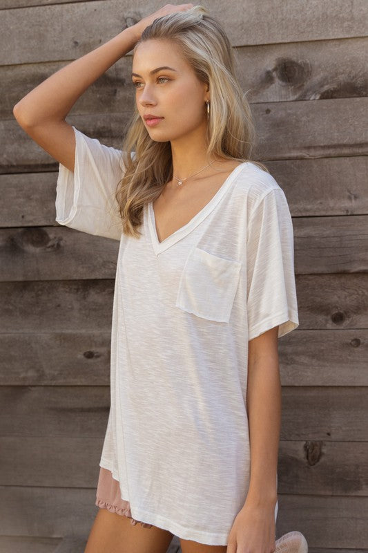 Soft Basic Slub Top