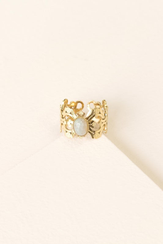 Perdita Gold Plated Ring