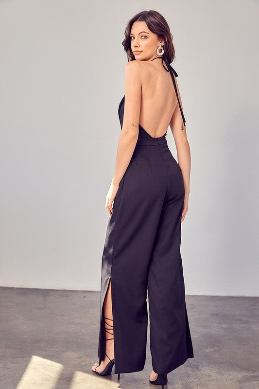 Allure Wide Leg Jumpsuit