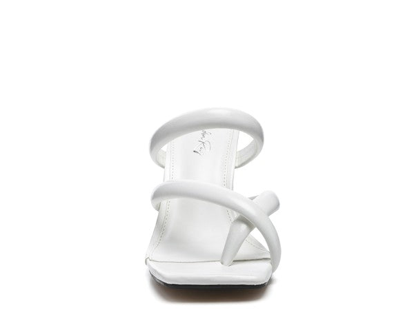 2000's Clear Heel Slides