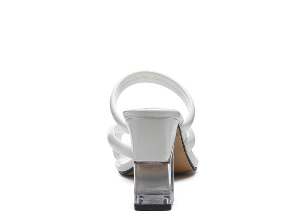 2000's Clear Heel Slides