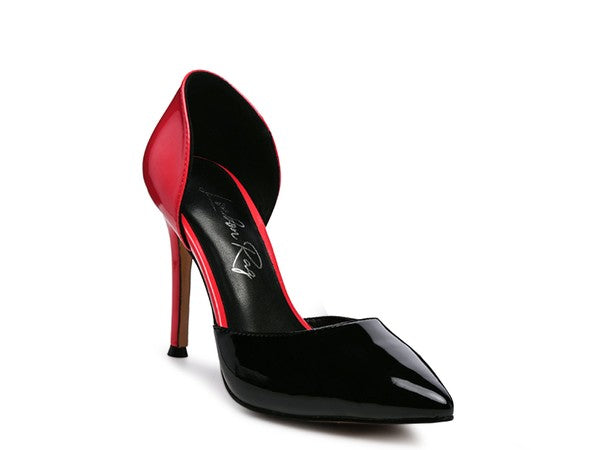 Color Block Stiletto Heels