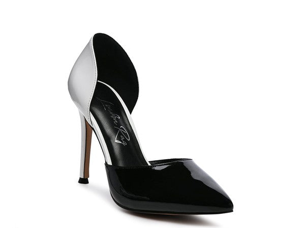 Color Block Stiletto Heels