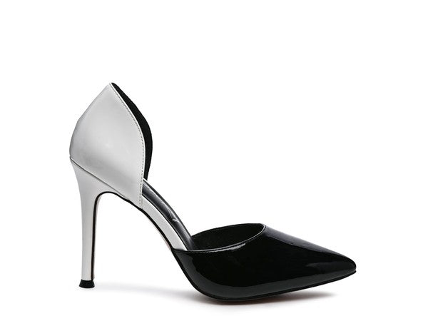 Color Block Stiletto Heels