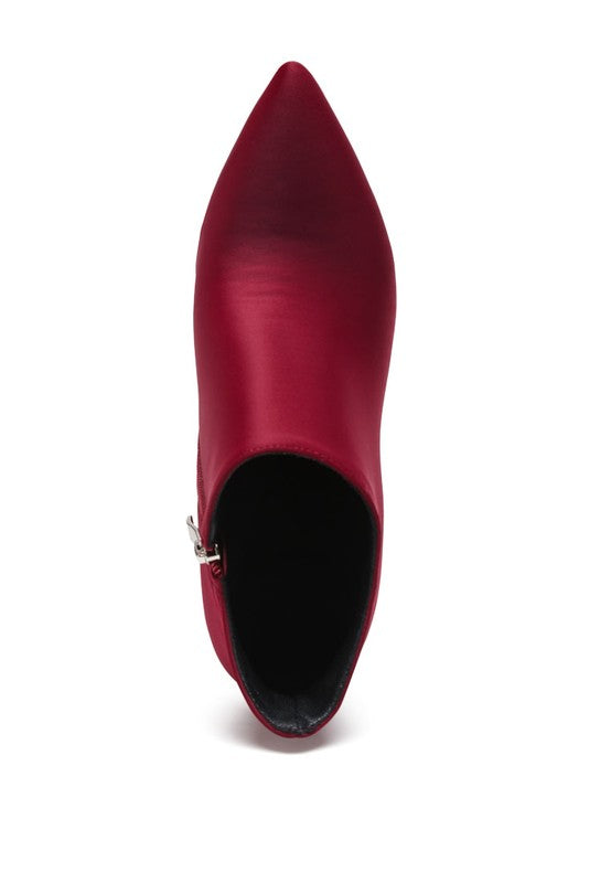Eleganza Pointed Stiletto Bootie