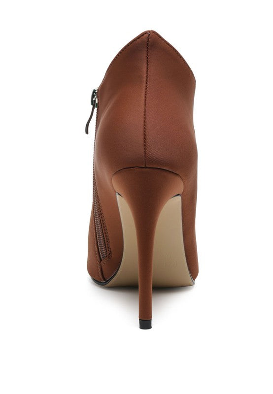 Eleganza Pointed Stiletto Bootie