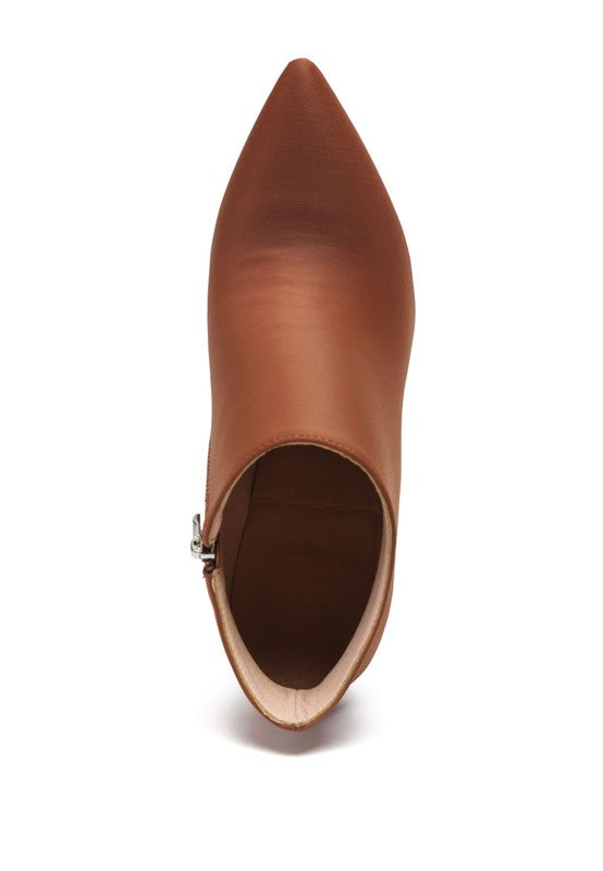 Eleganza Pointed Stiletto Bootie
