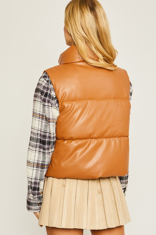 Effortlessly Stylish Padded Vest