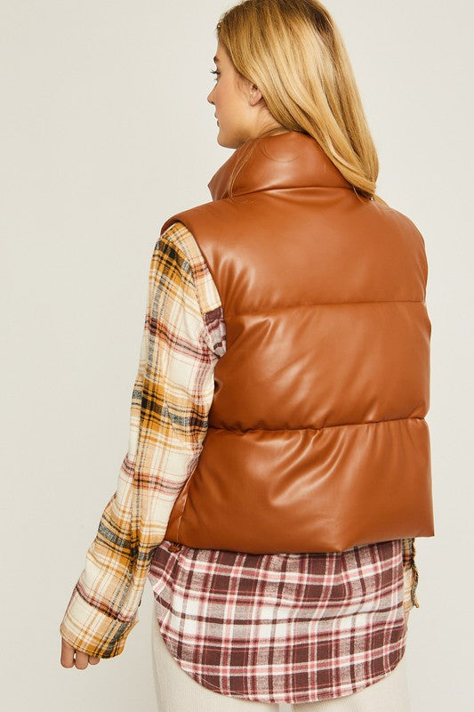 Effortlessly Stylish Padded Vest