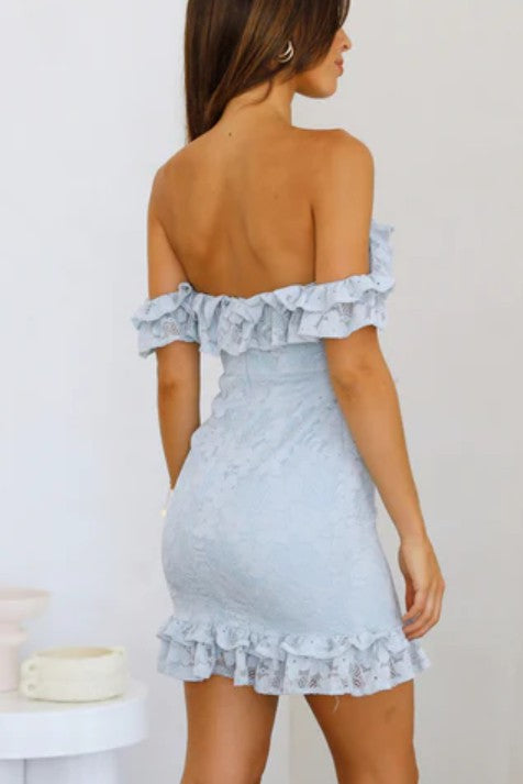 Off-The-Shoulder Mini Dress