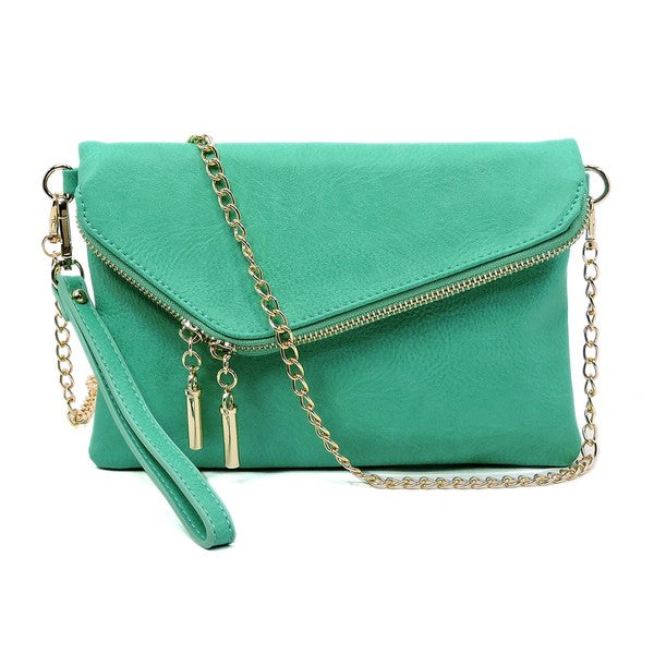 Envelope Fold-Over Clutch