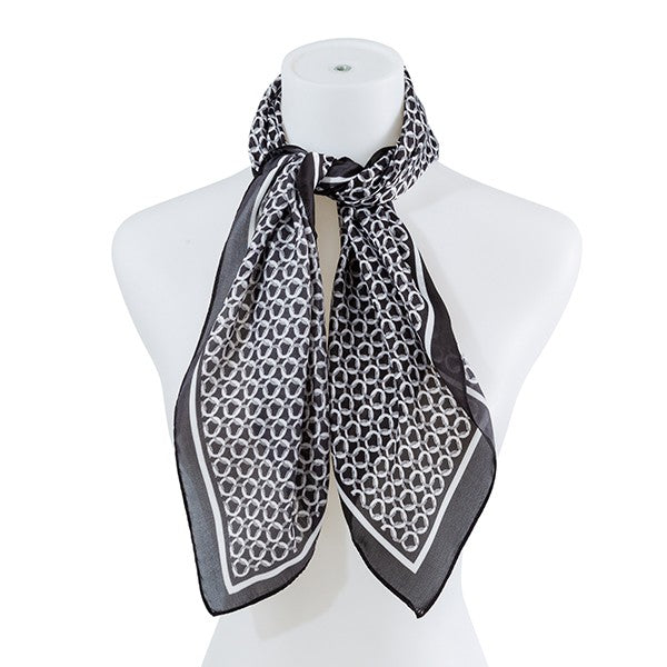 Versatile Silk Fashion Scarf