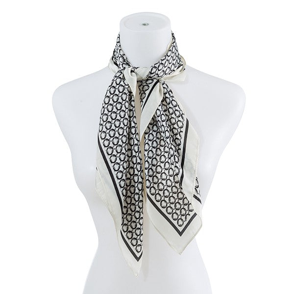 Versatile Silk Fashion Scarf