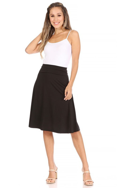 A-Line Pull-On Skirt