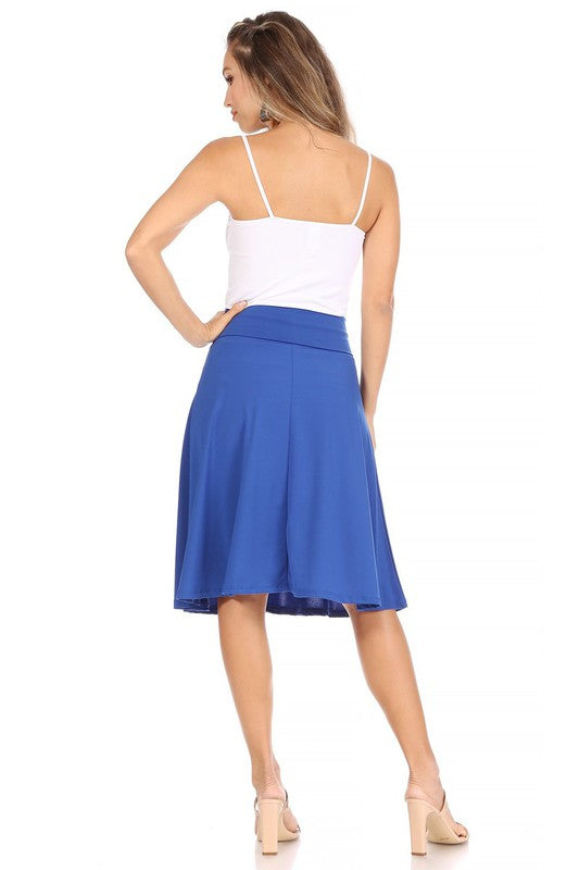 A-Line Pull-On Skirt