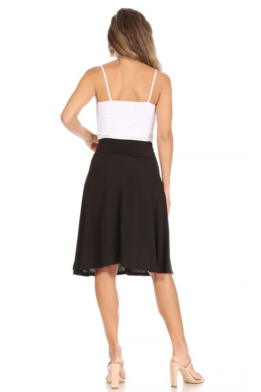 A-Line Pull-On Skirt