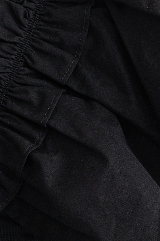 Elegance in Every Stitch Ruffled Bodysuit