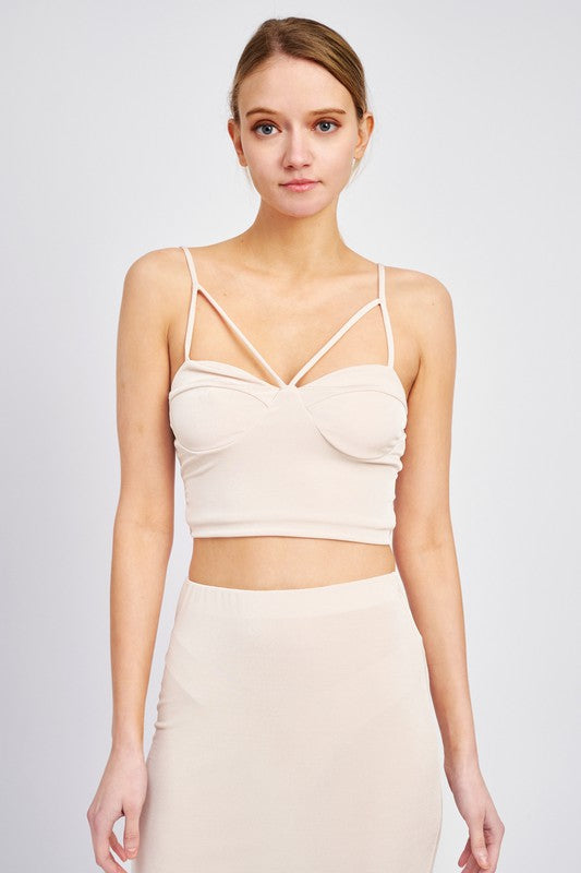 Lattice Front Cami