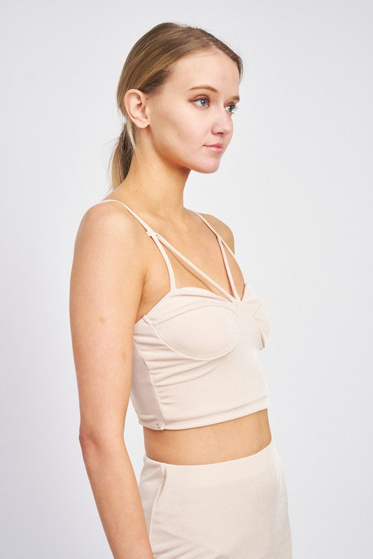 Lattice Front Cami