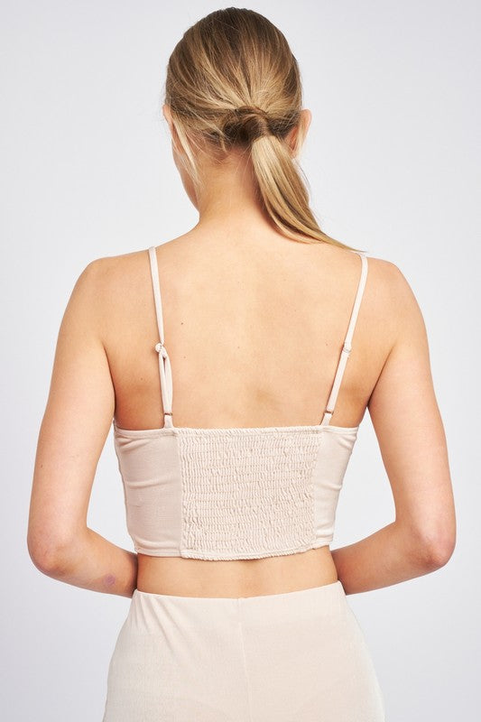 Lattice Front Cami
