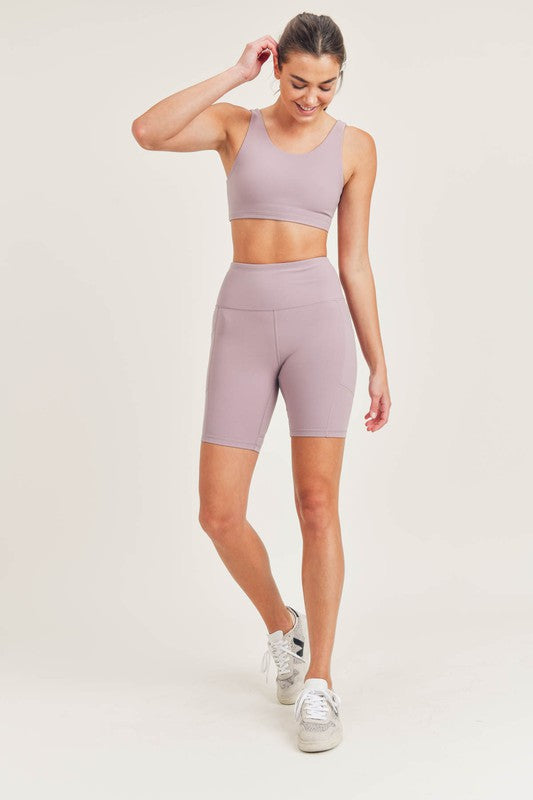 High-Impact Biker Shorts