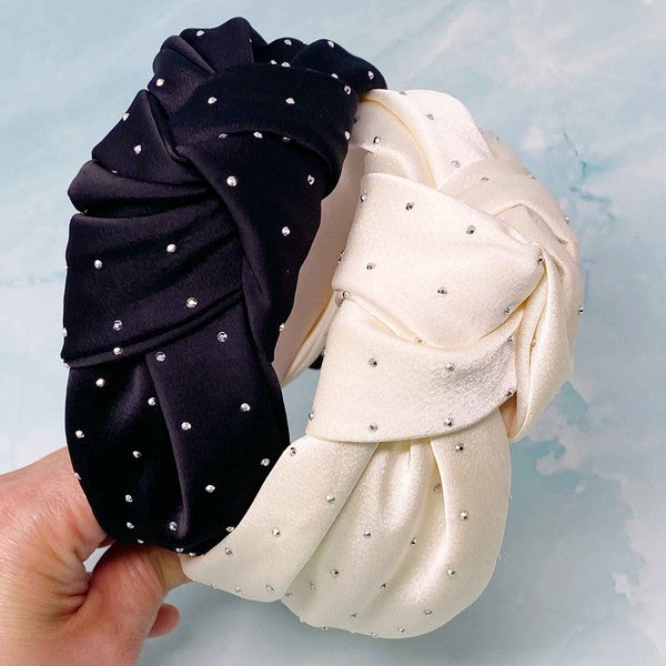 Satin Knotted Headband