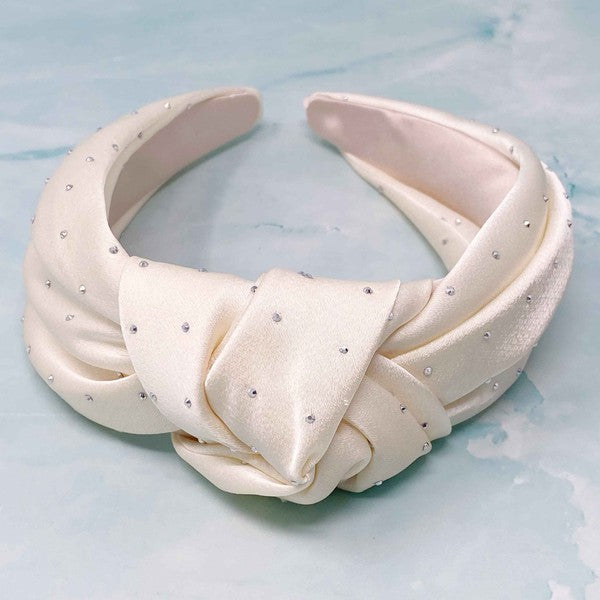 Satin Knotted Headband