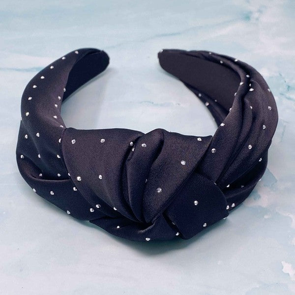 Satin Knotted Headband