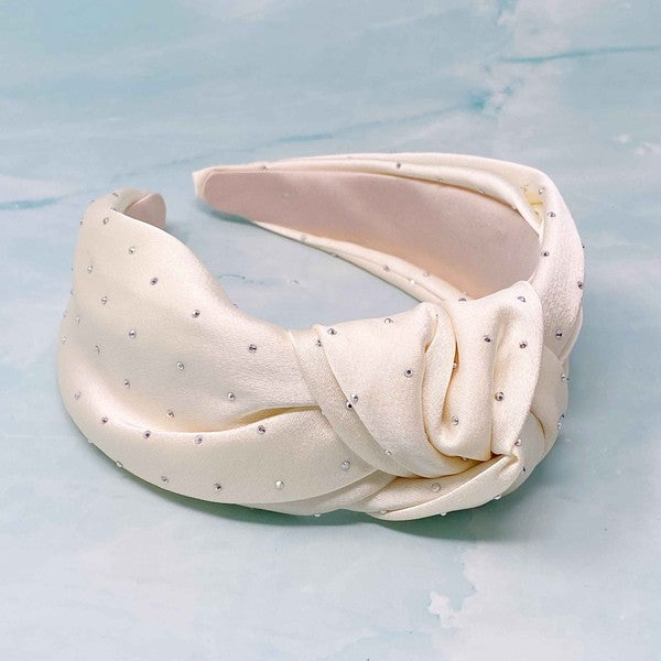 Satin Knotted Headband