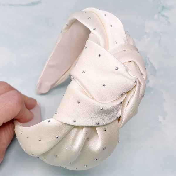 Satin Knotted Headband
