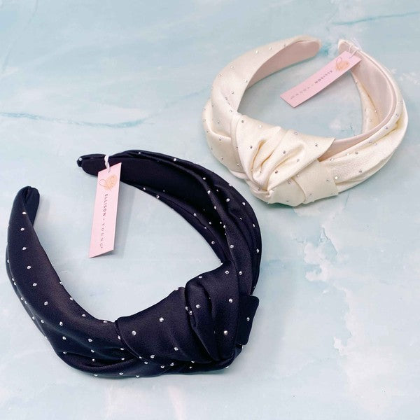 Satin Knotted Headband