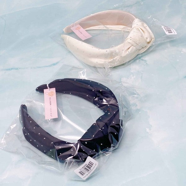 Satin Knotted Headband