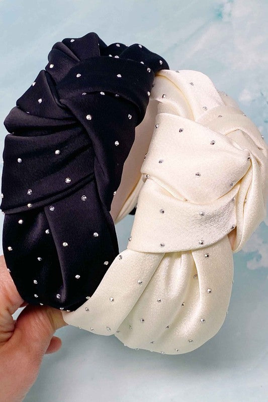 Satin Knotted Headband