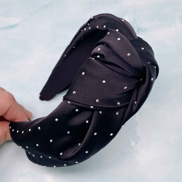 Satin Knotted Headband