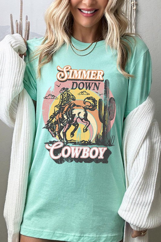 Simmer Down Cowboy Short Sleeve Tee