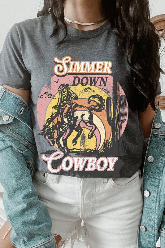 Simmer Down Cowboy Short Sleeve Tee