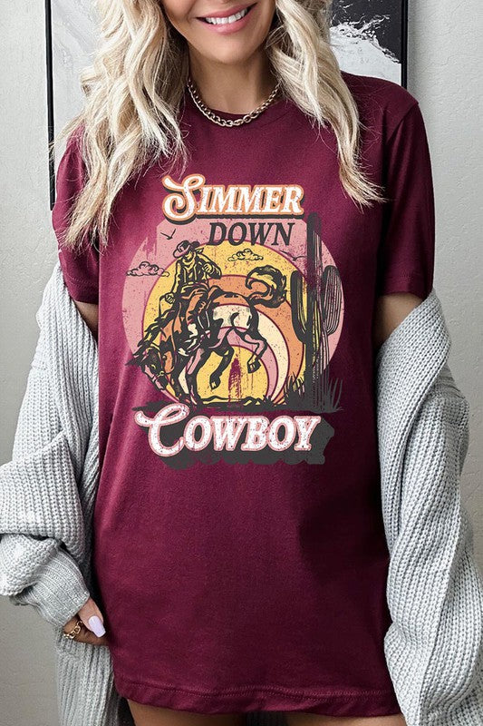 Simmer Down Cowboy Short Sleeve Tee