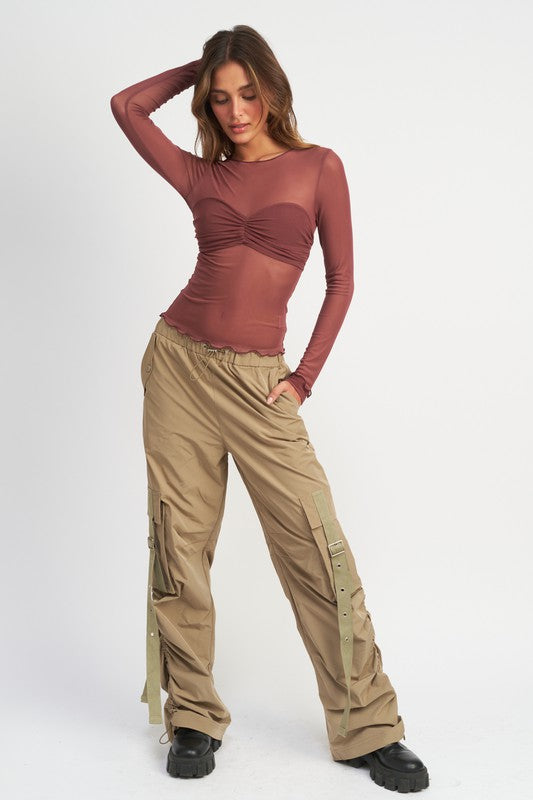 Sheer Elegance Top