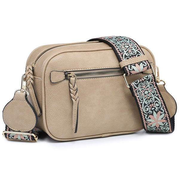 Guitar Strap Boxy Crossbody Bag