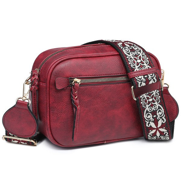 Guitar Strap Boxy Crossbody Bag