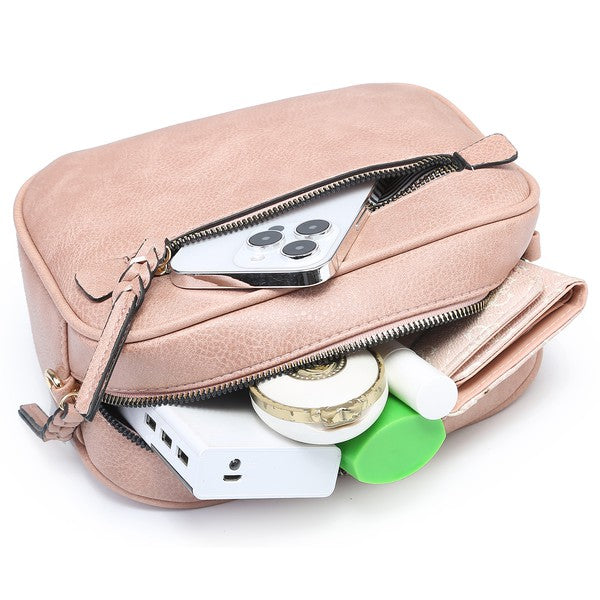 Guitar Strap Boxy Crossbody Bag
