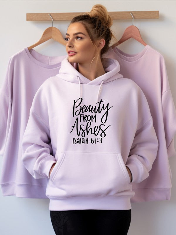 "Beauty for Ashes" Graphic Hoodie