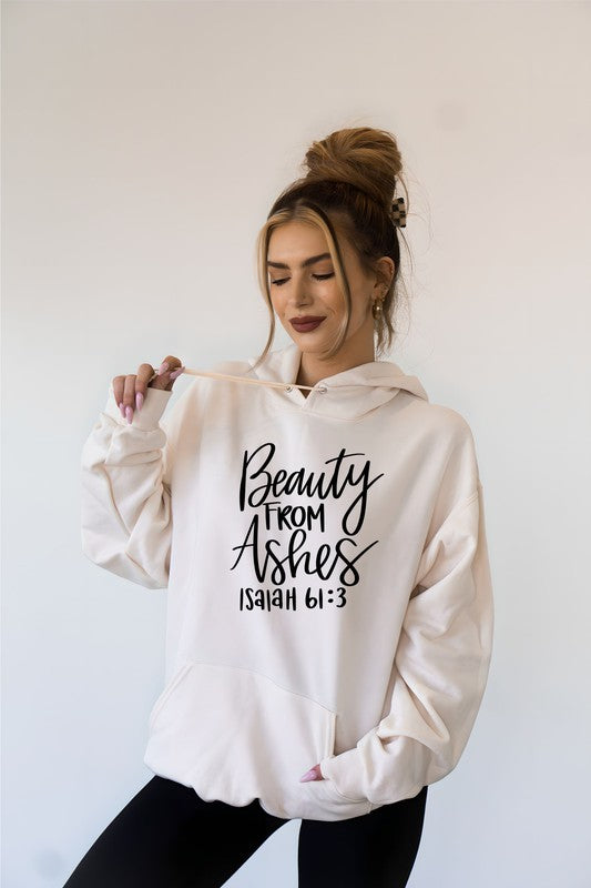 "Beauty for Ashes" Graphic Hoodie