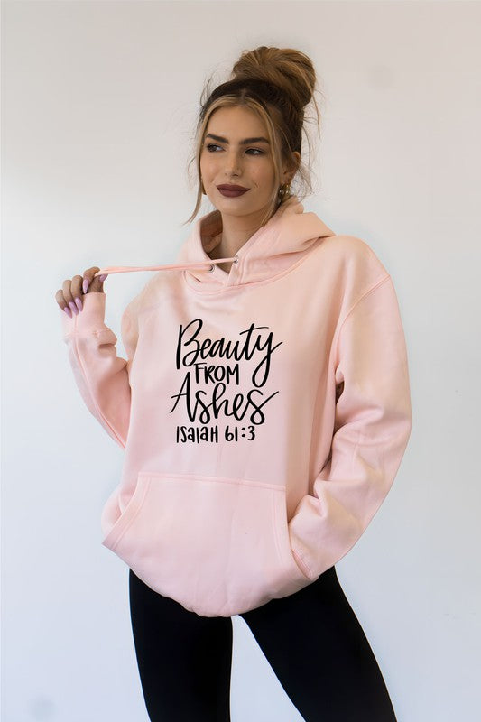 "Beauty for Ashes" Graphic Hoodie