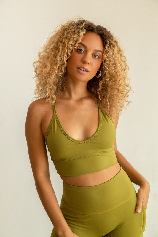 Twisted Activewear Tank + Bra