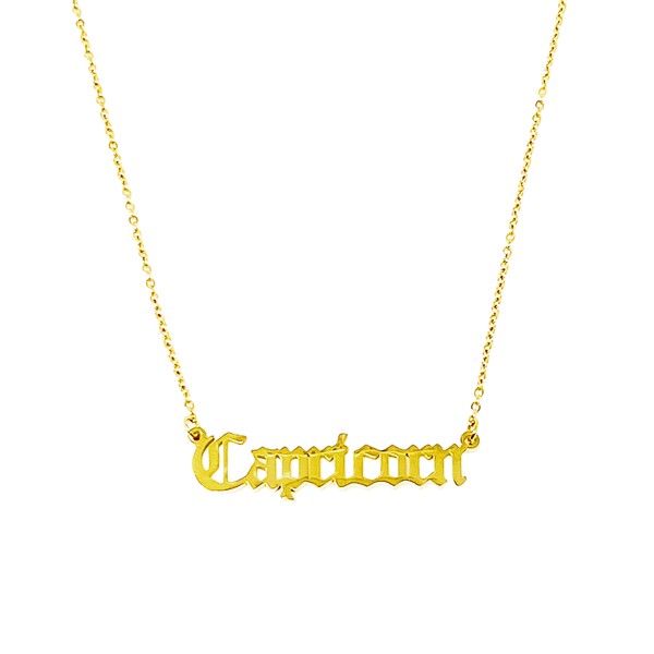 Zodiac Sign Necklace