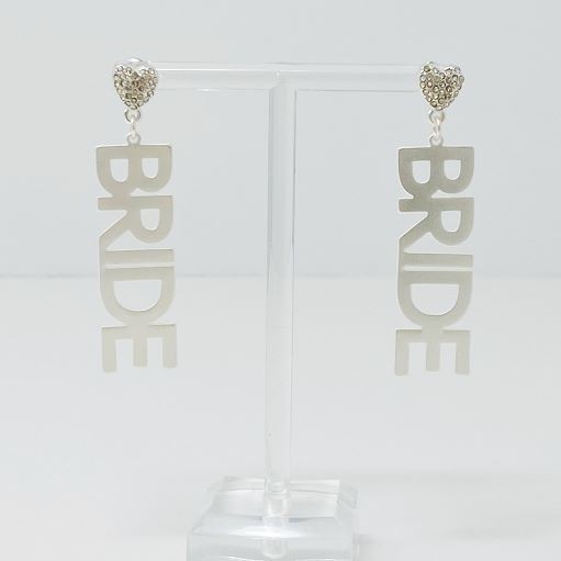 "Say I Do" Bride Earrings